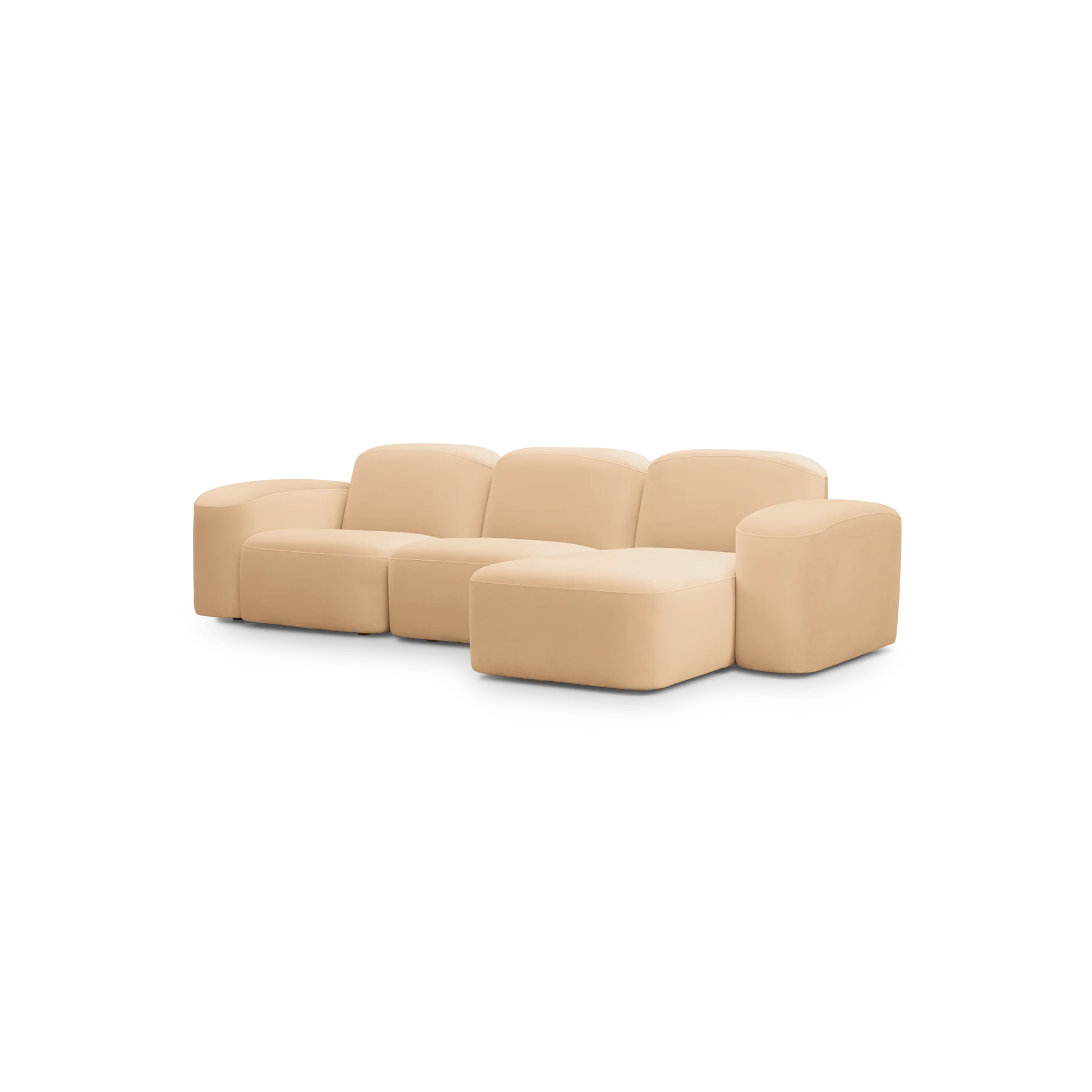 Muse 3 Seat Chaise Sofa - RHF