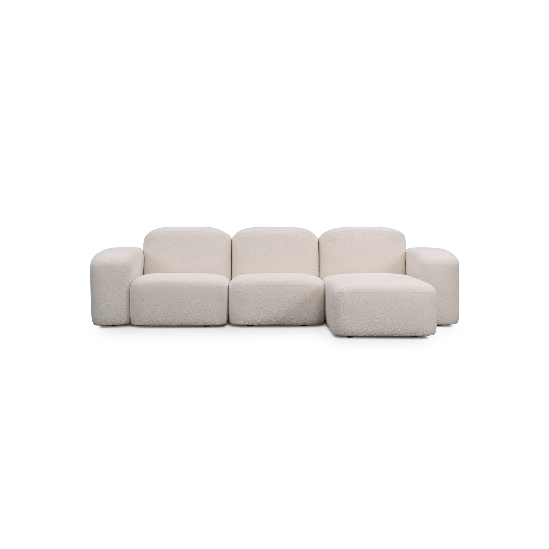 Muse 3 Seat Chaise Sofa - RHF