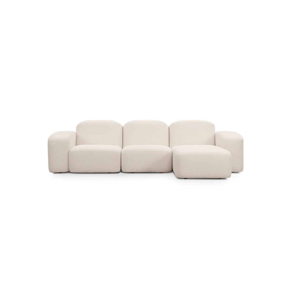 Muse 3 Seat Chaise Sofa - RHF