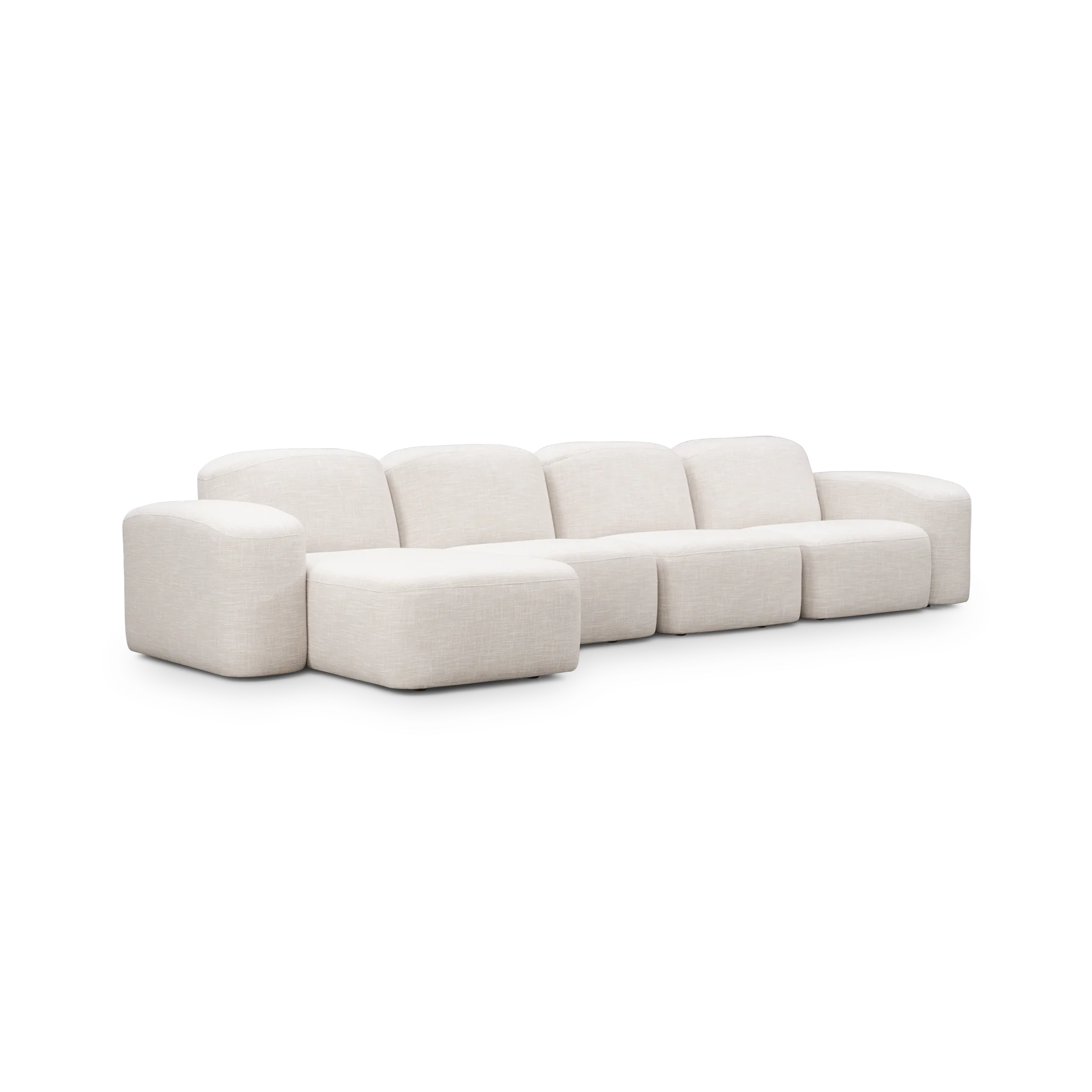 Muse 4 Seat Chaise Sofa - LHF