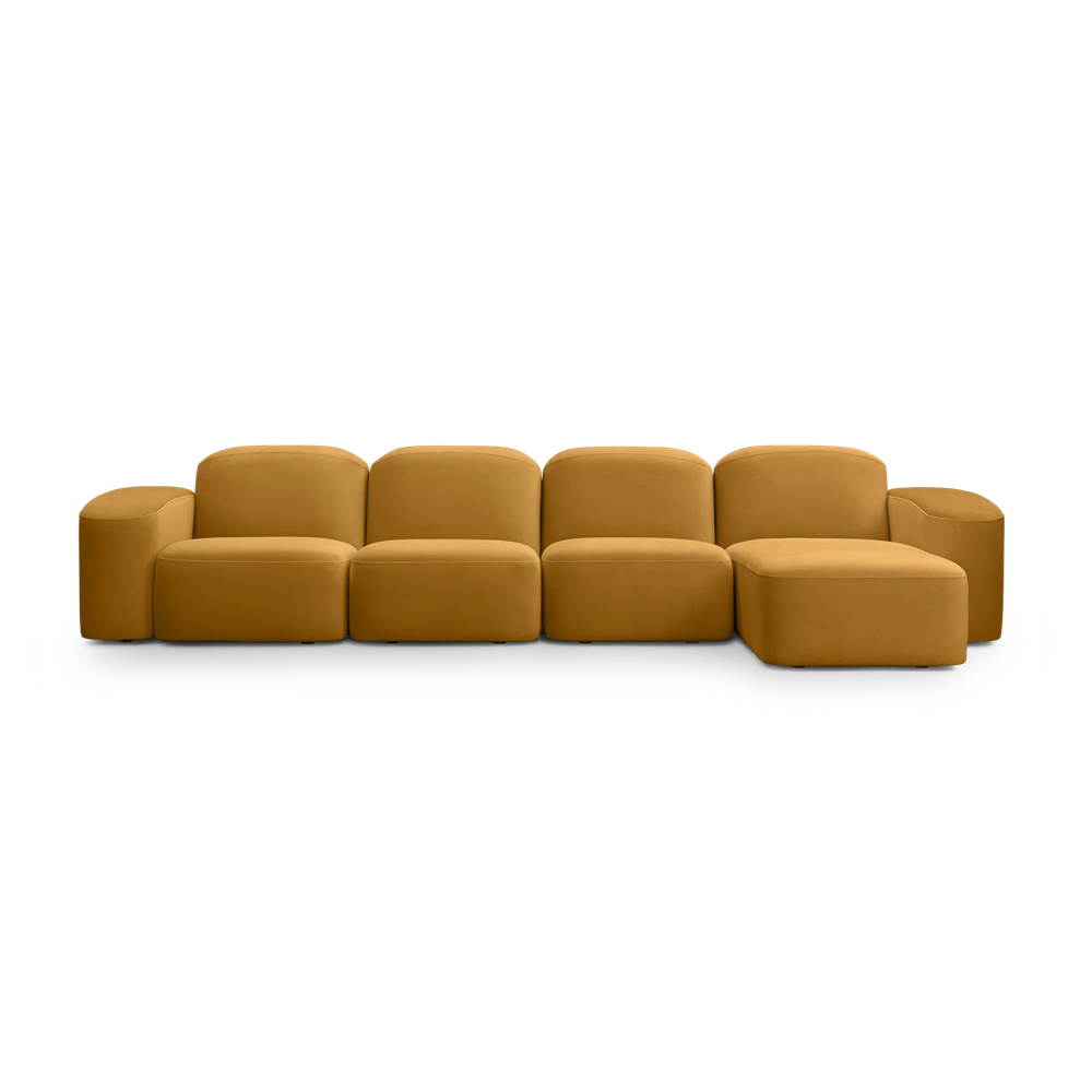 Muse 4 Seat Chaise Sofa - RHF