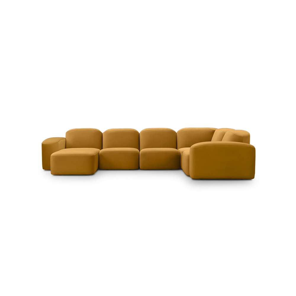 Muse 5 Piece Chaise Modular Sofa - LHF