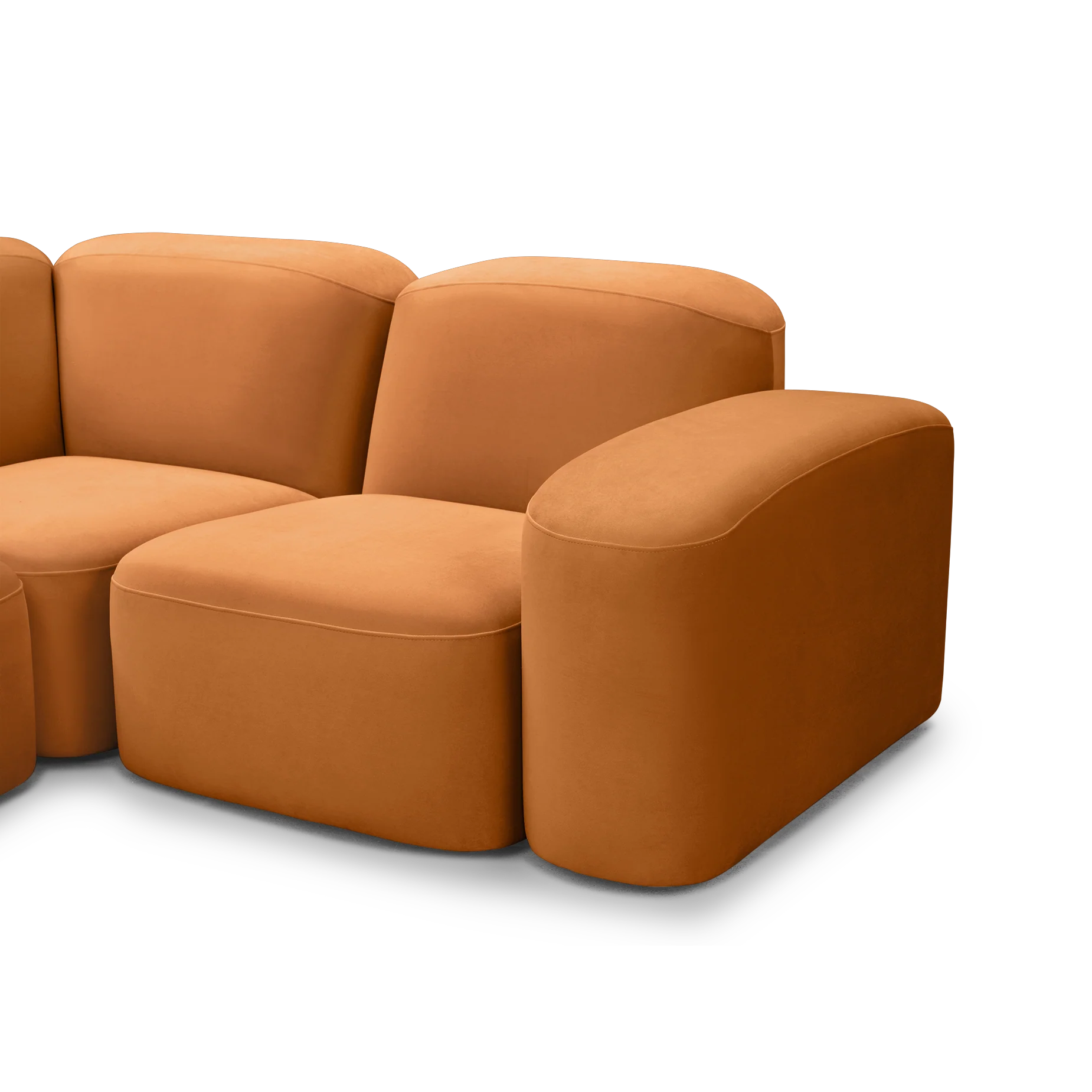 Muse 5 Piece Chaise Modular Sofa - LHF