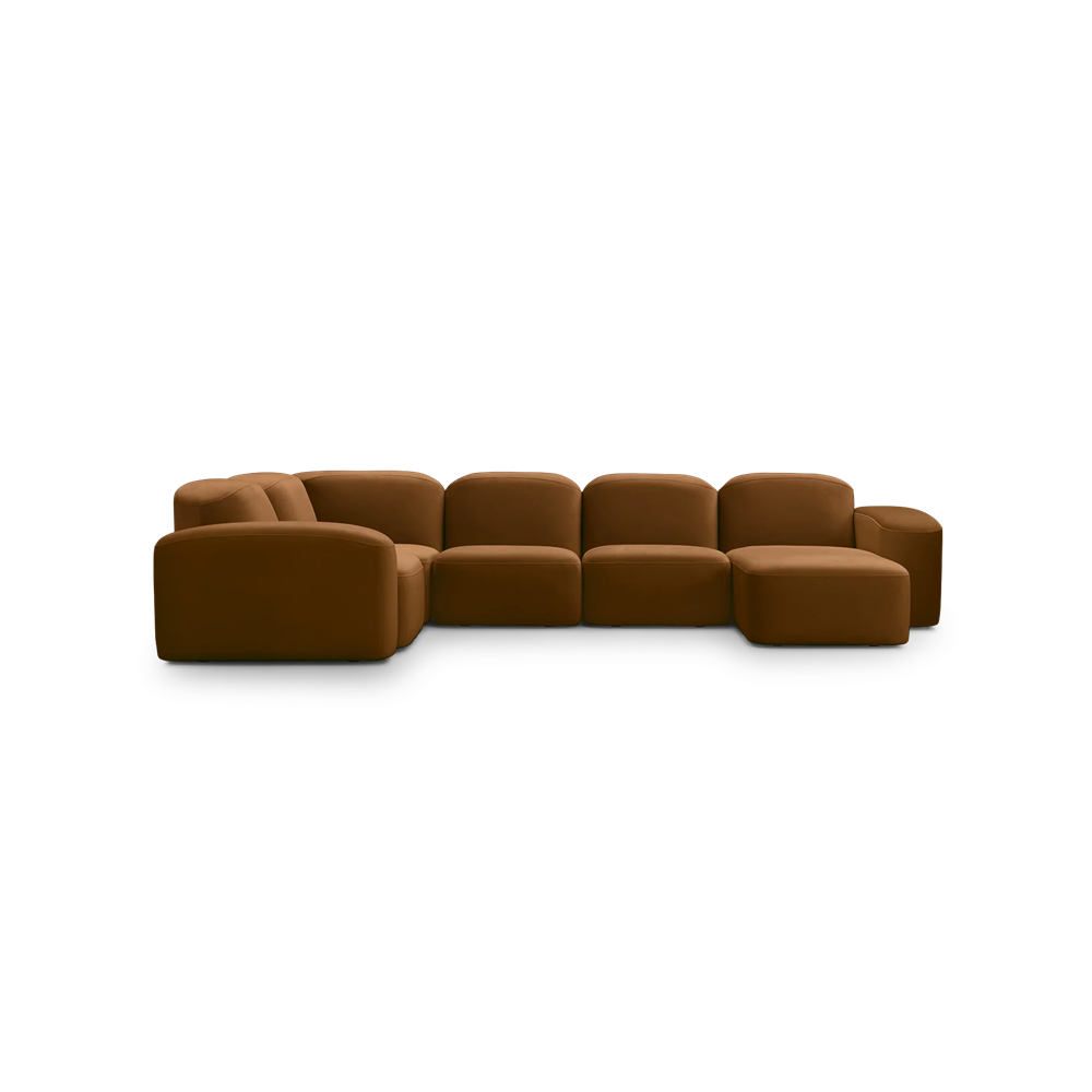 Muse 5 Piece Chaise Modular Sofa - RHF
