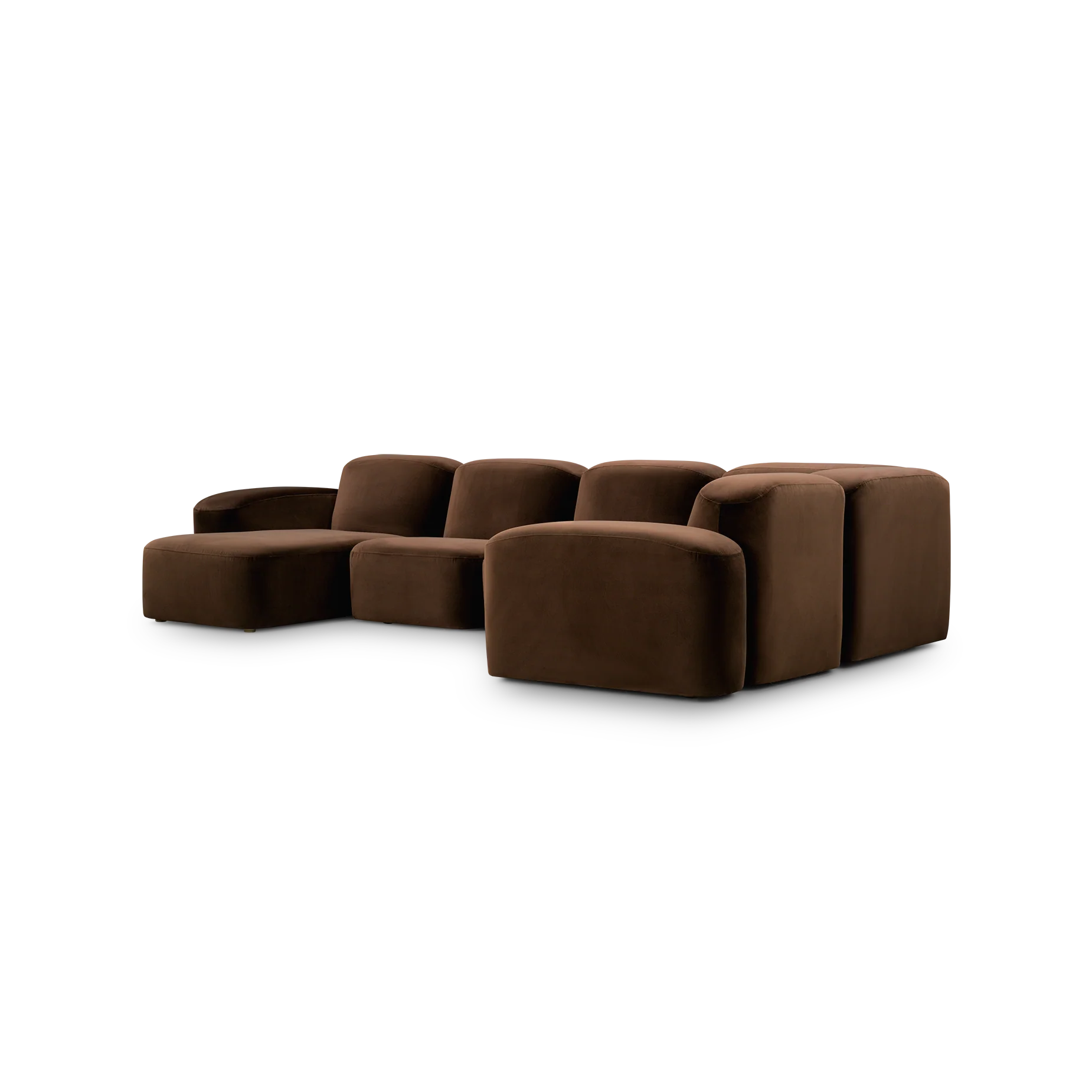 Muse 5 Piece Chaise Modular Sofa - LHF