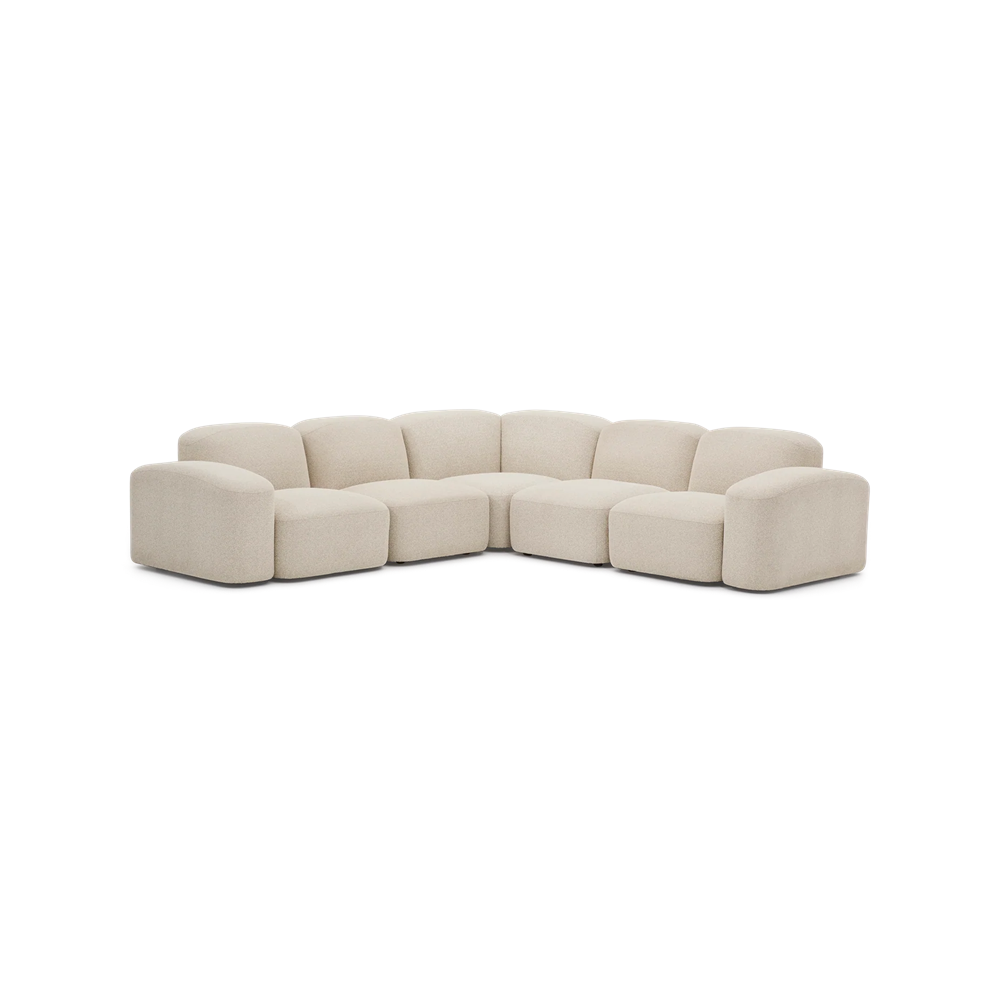 Muse 5 Piece Outdoor Modular Sofa