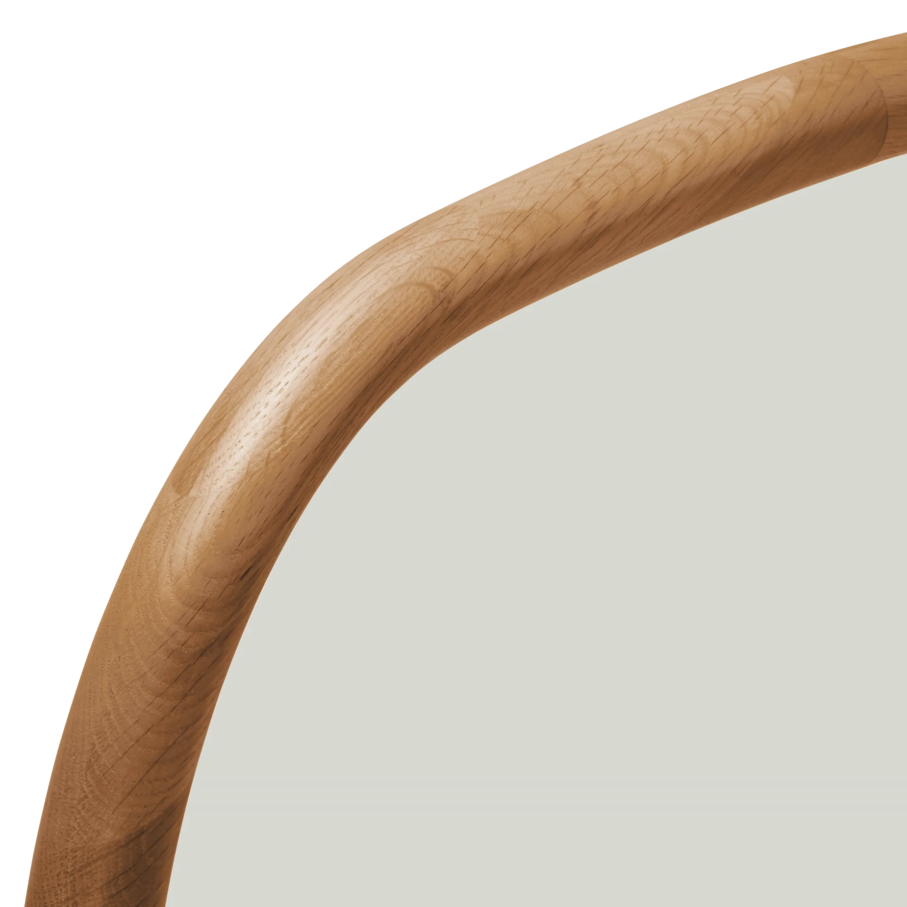 Trim Floor Leaning Mirror