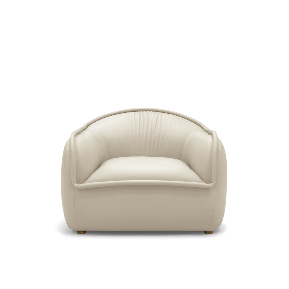 Tubo Chair - Simpson Cream Leather