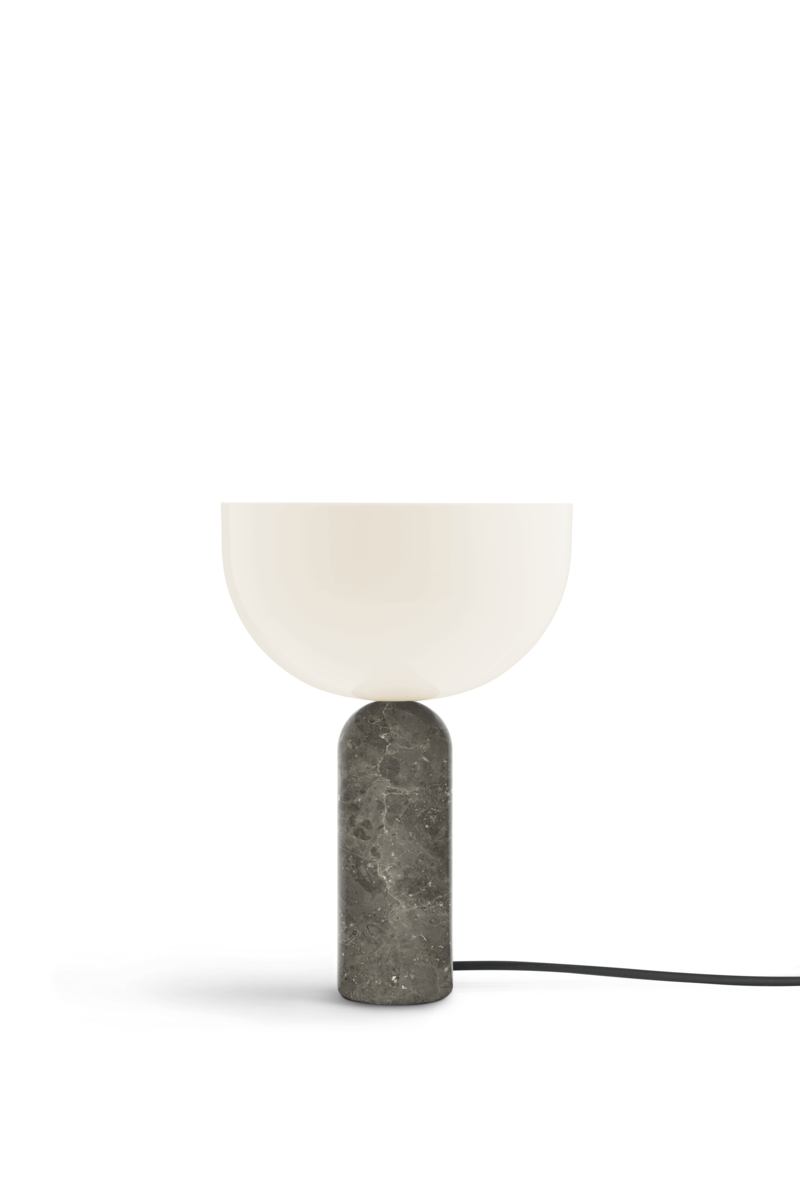 Kizu Table Lamp Small - Grey Marble