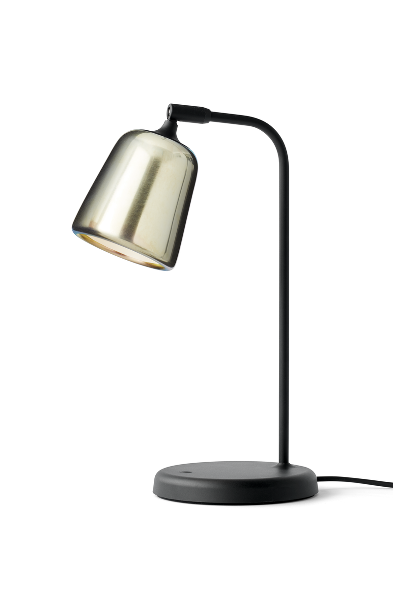 Material Table Lamp - Yellow Steel