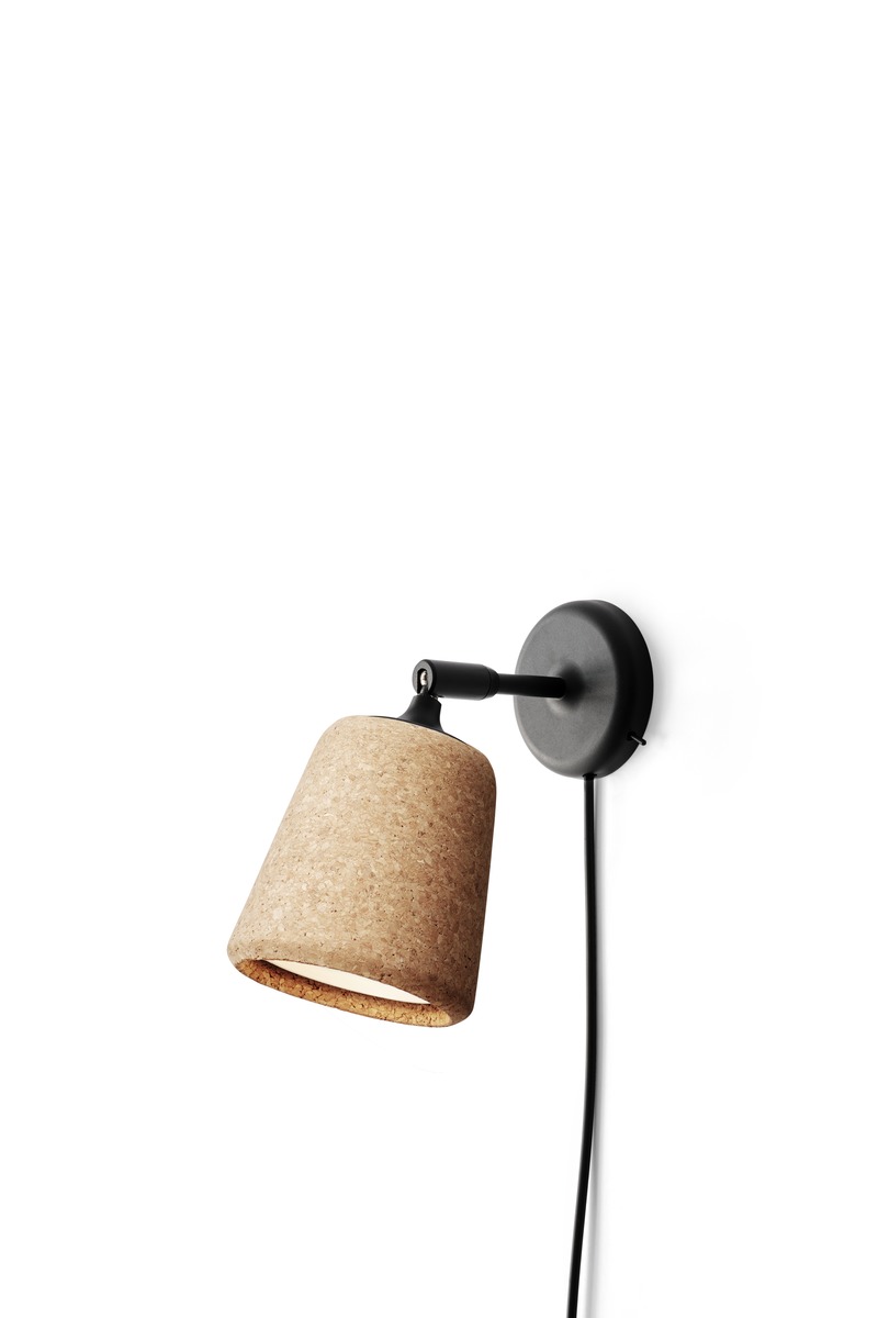 Material Wall Lamp - Natural Cork
