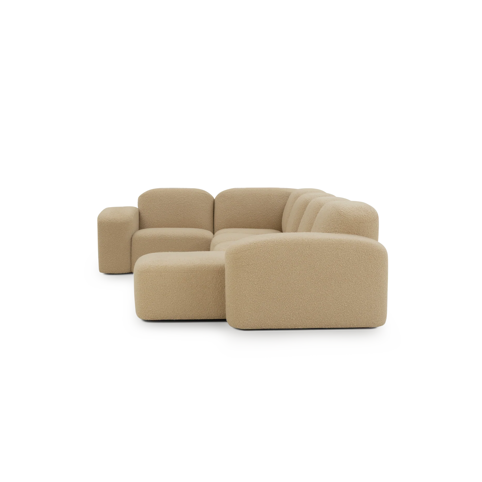 Muse 5 Piece Chaise Modular Sofa - RAF