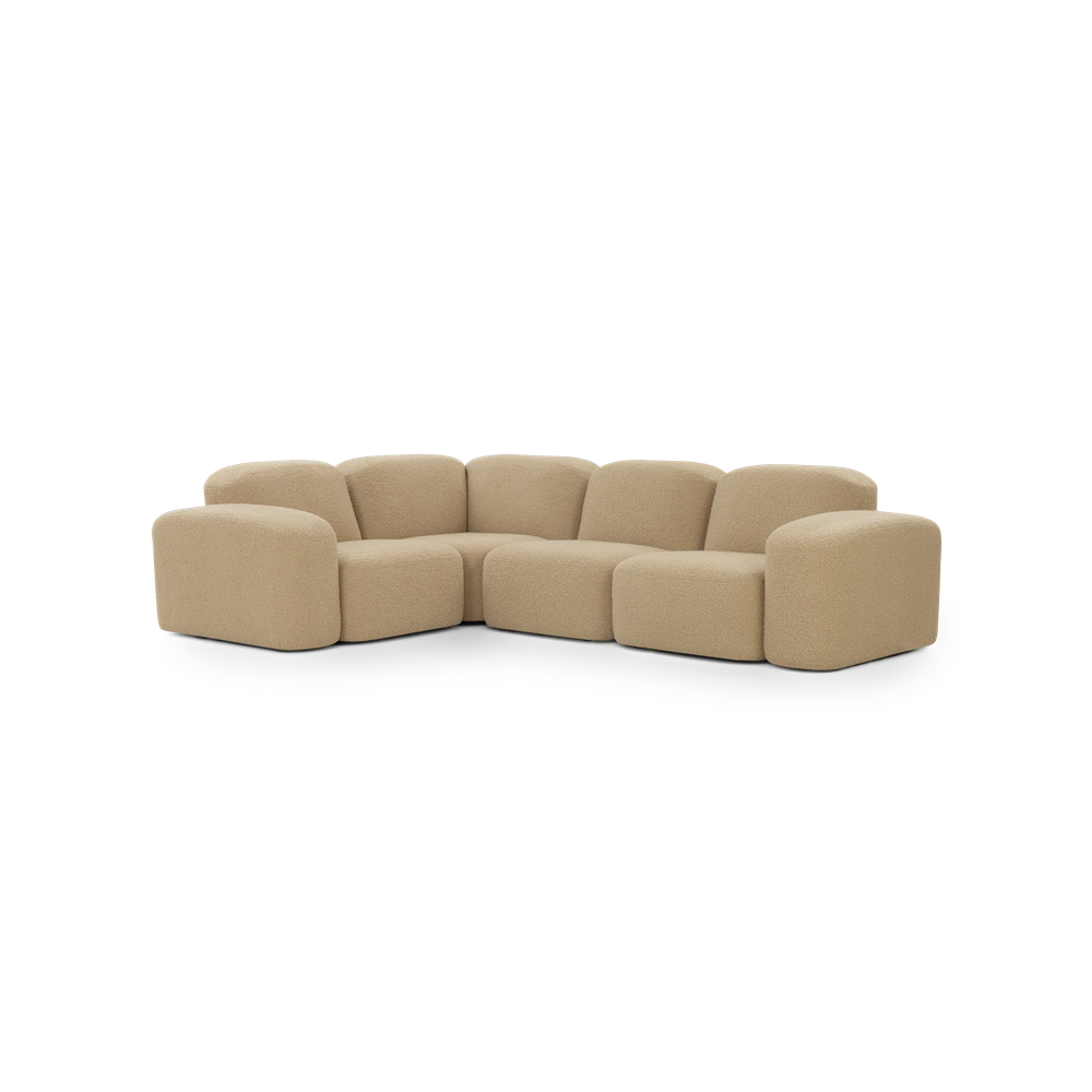 Muse 4 Piece Modular Sofa