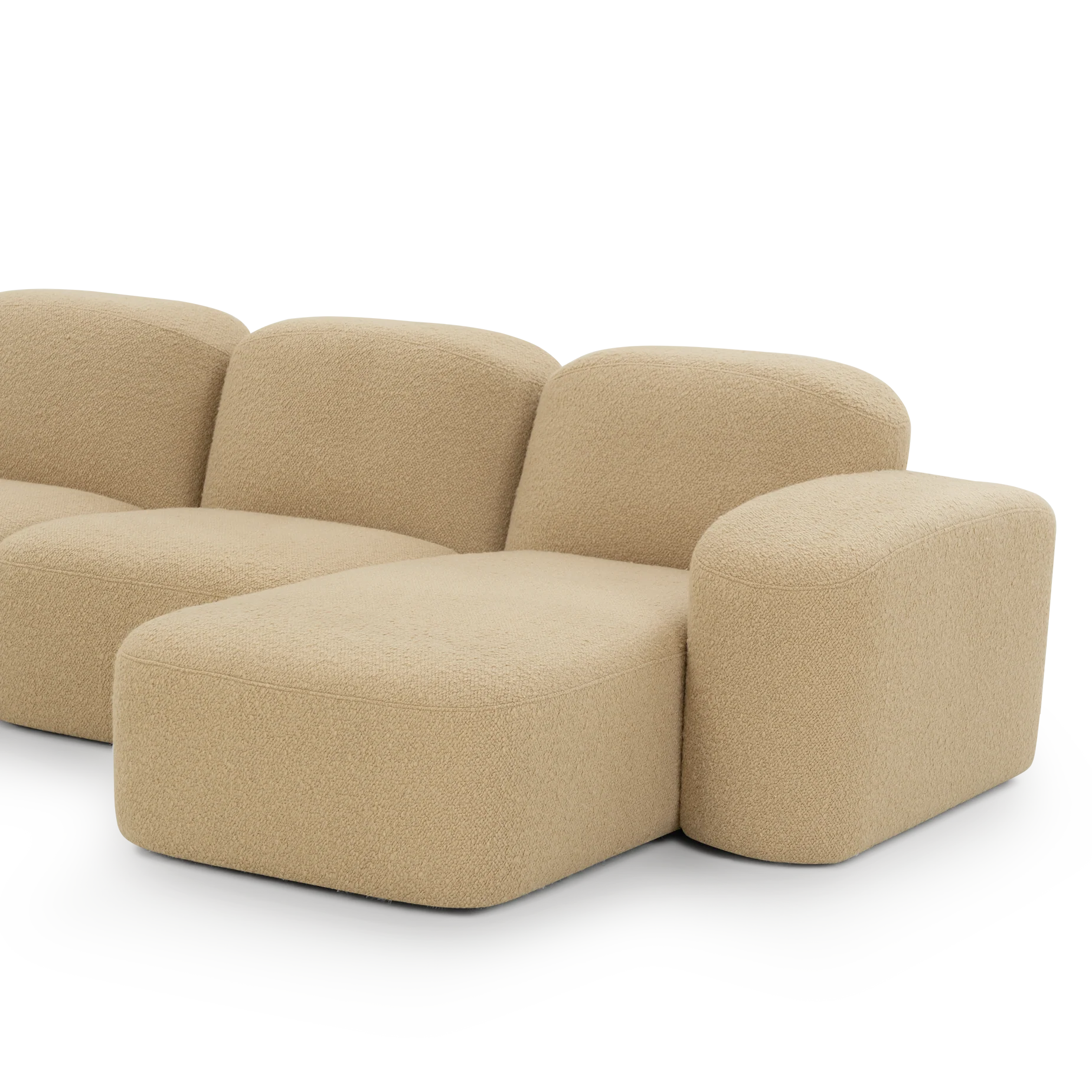 Muse 3 Seat Chaise Sofa - RHF