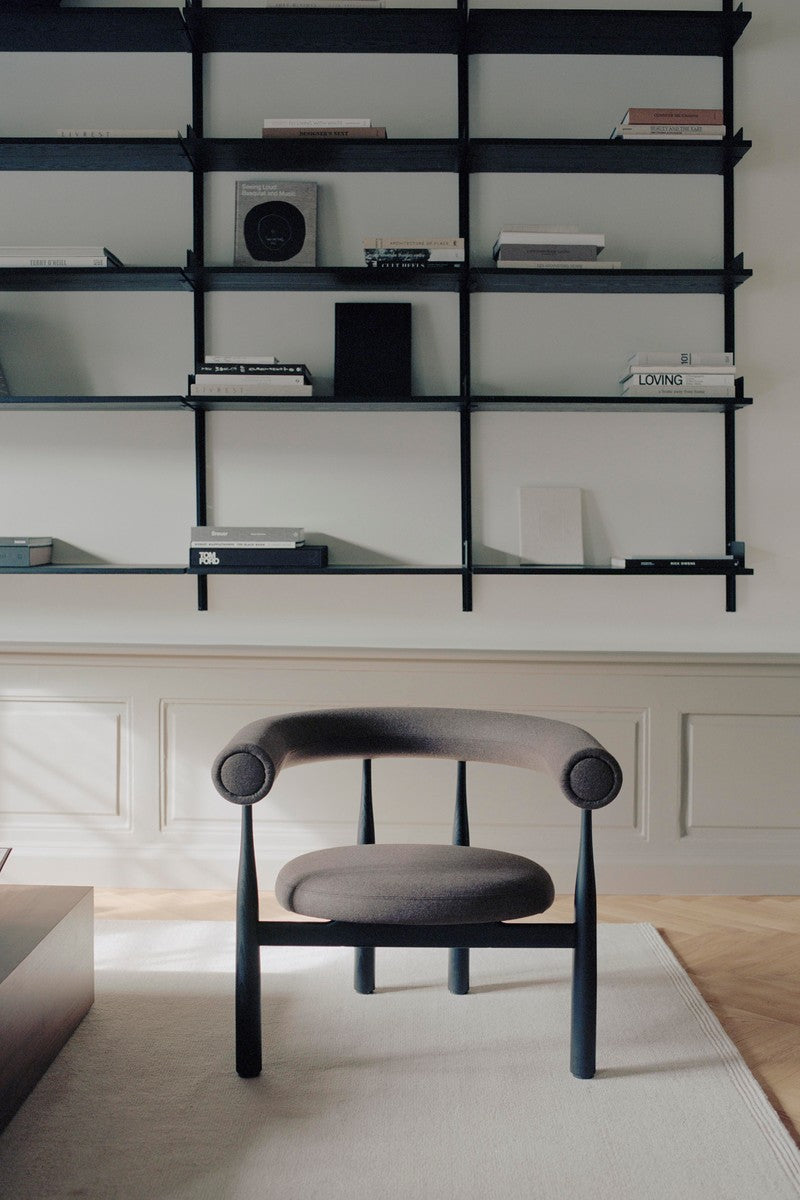 Bukowski Lounge Chair - Black
