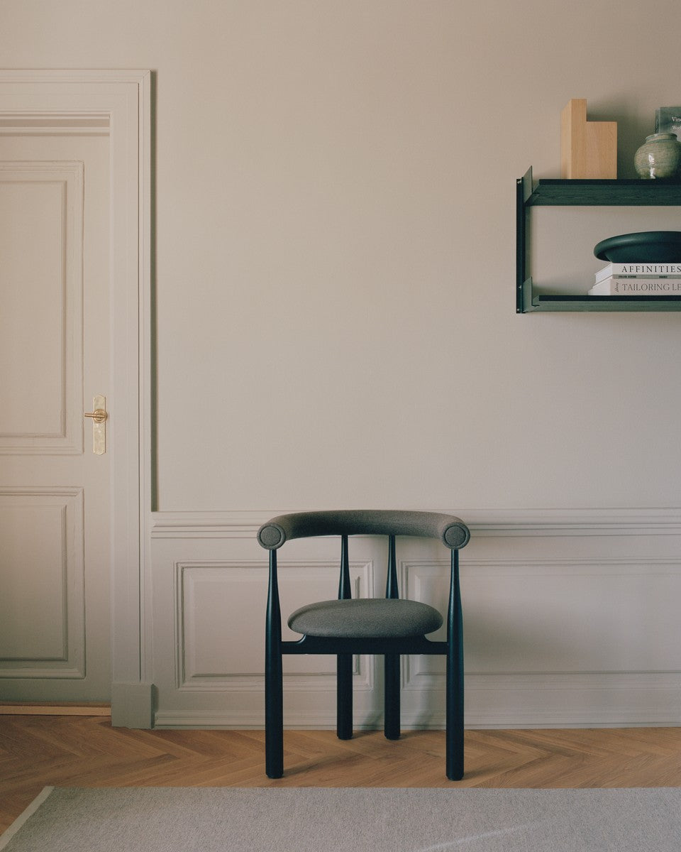 Bukowski Chair Fully Upholstered - Black