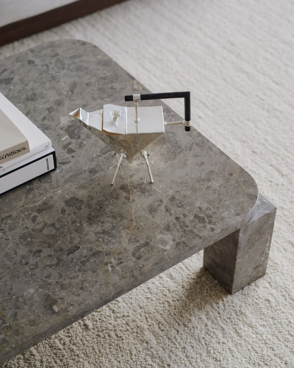 Atlas Coffee Table  - Gris Du Marais 82 x 82 cm