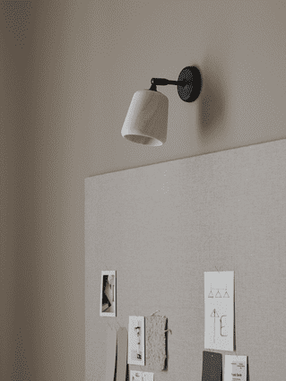 Material Wall Lamp - The Black Sheep