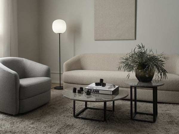 Florence Coffee Table - Gris Du Marais Marble