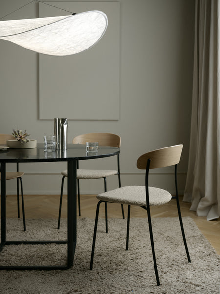 Florence Dining Table 120 - Black Marquina Marble