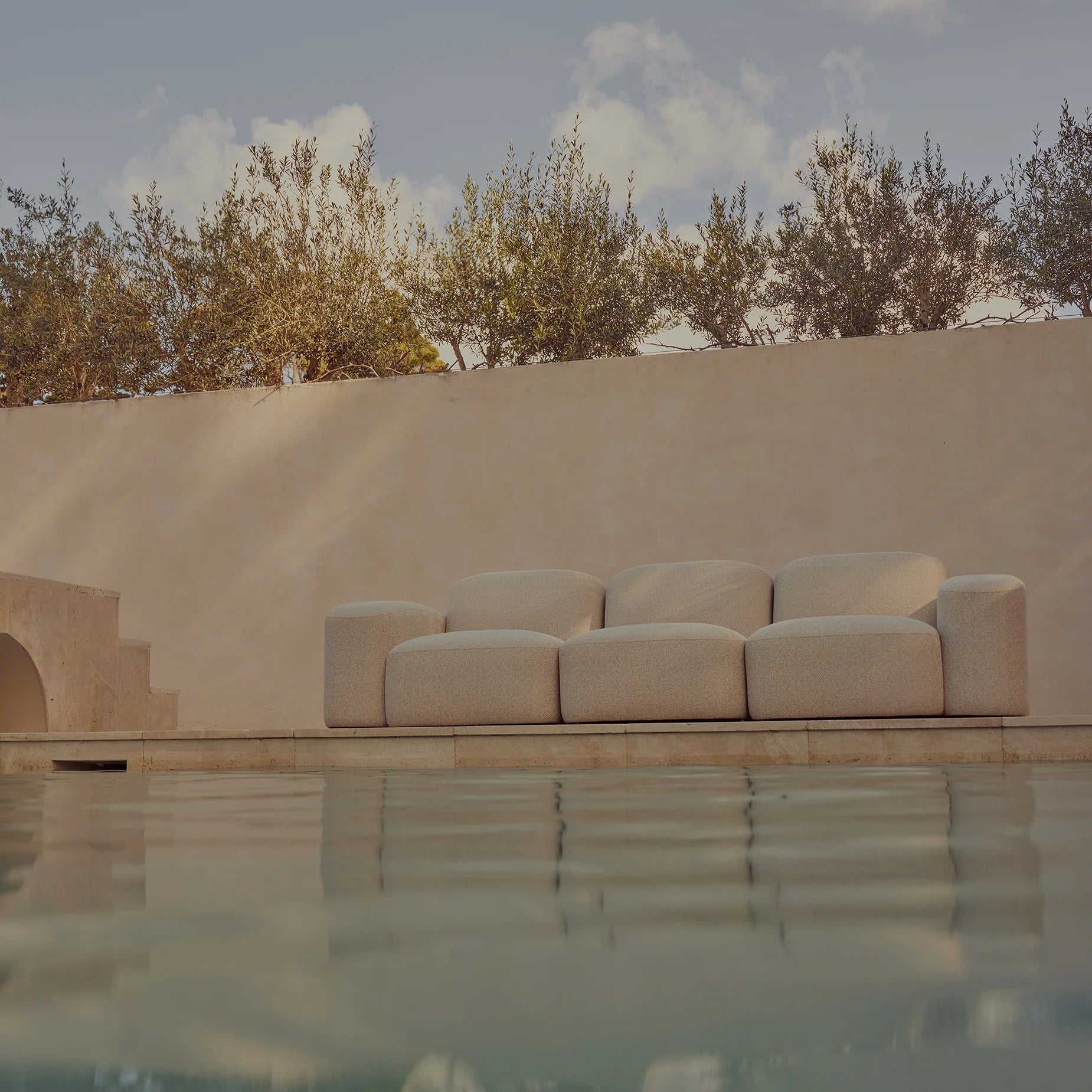 Muse 3 Seat Sofa - Outdoor