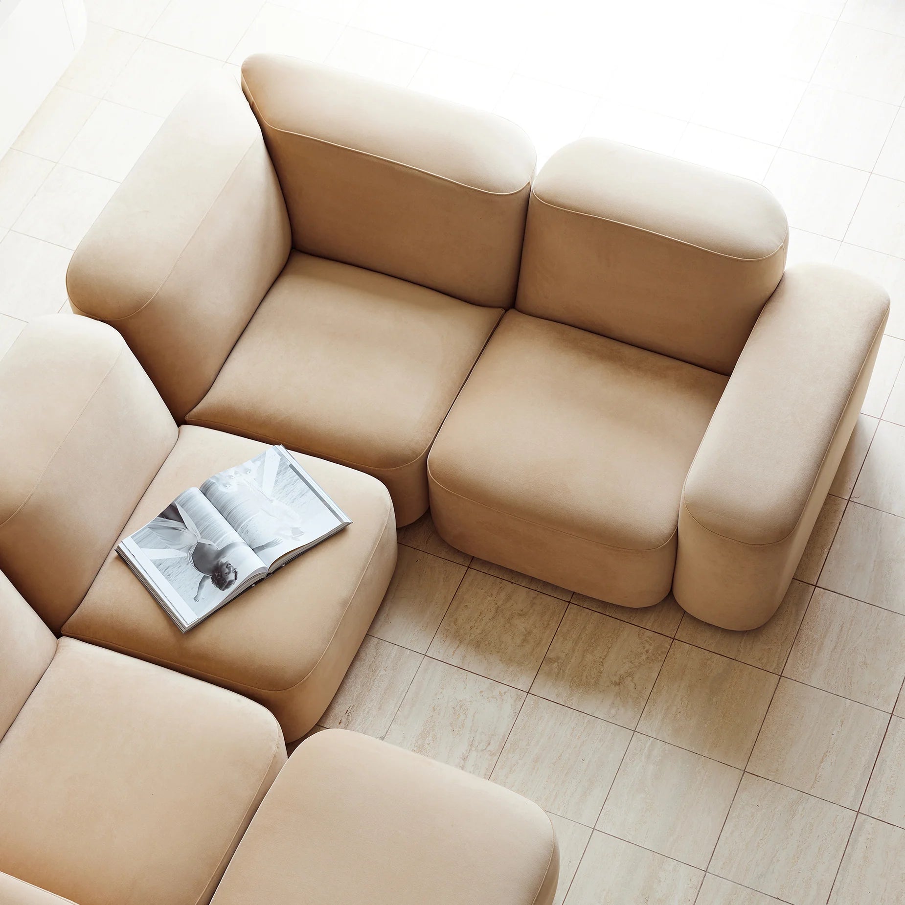 Muse 4 Piece Modular Sofa