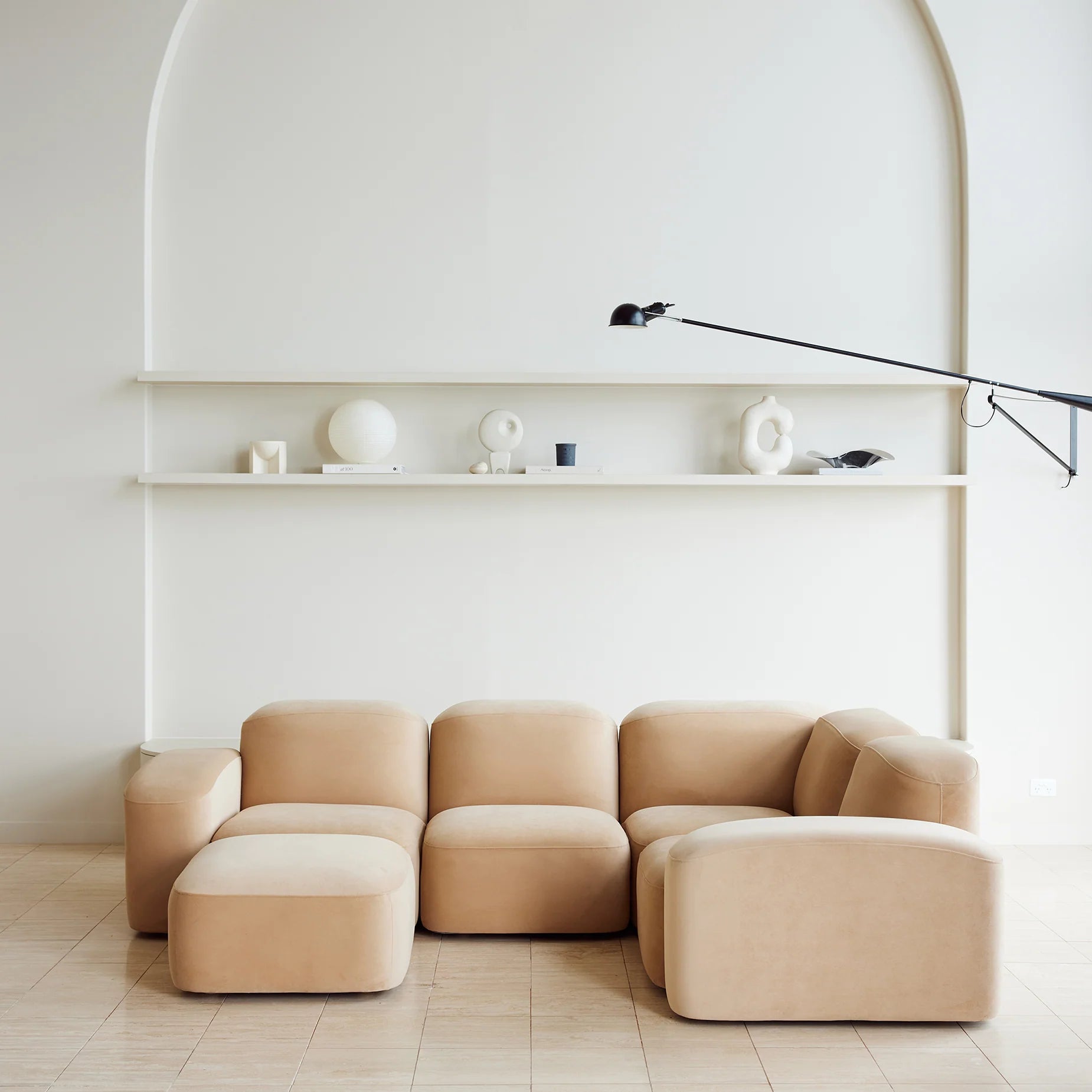 Muse 4 Piece Modular Sofa