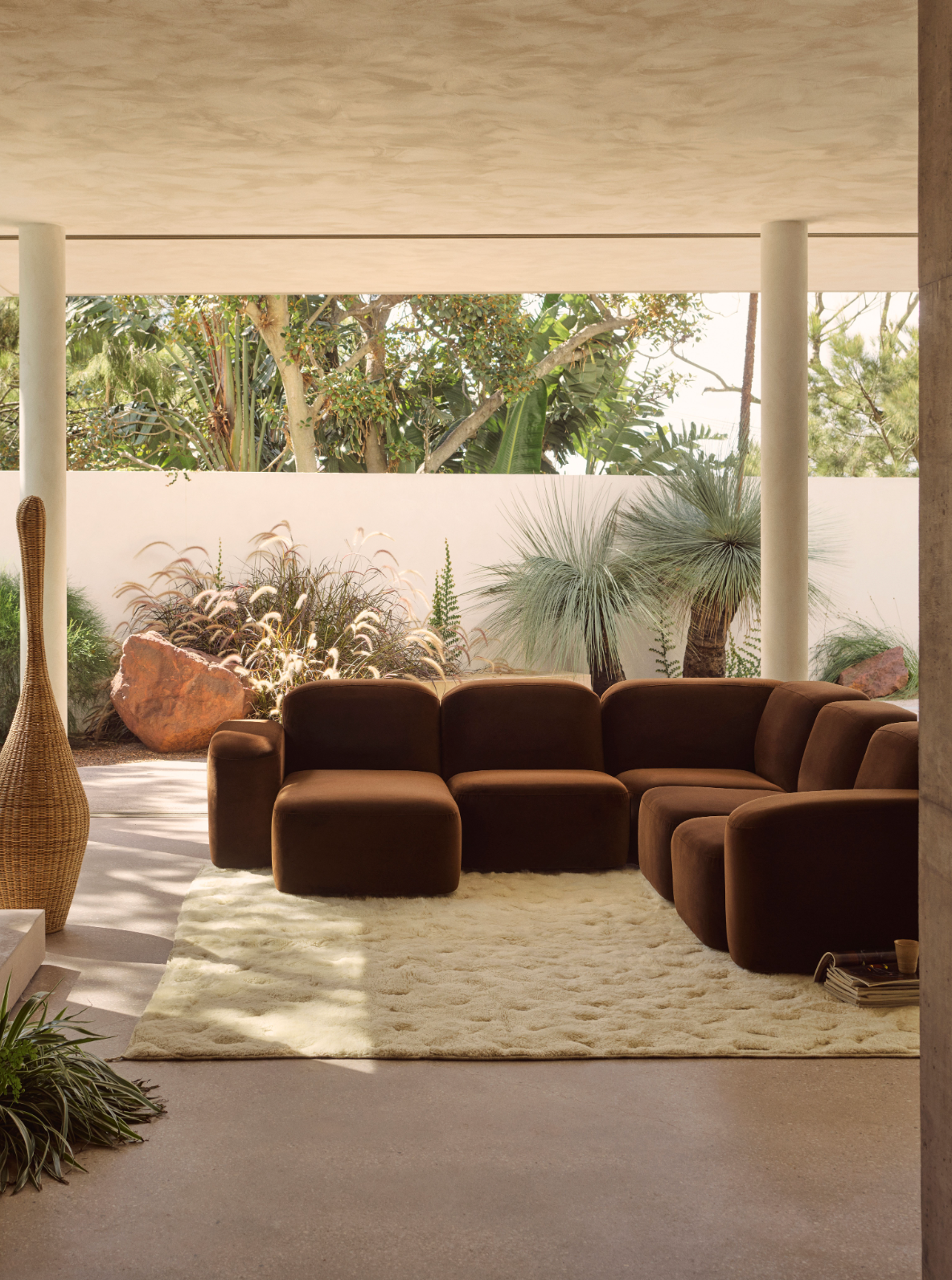 Muse 5 Piece Chaise Modular Sofa - RHF