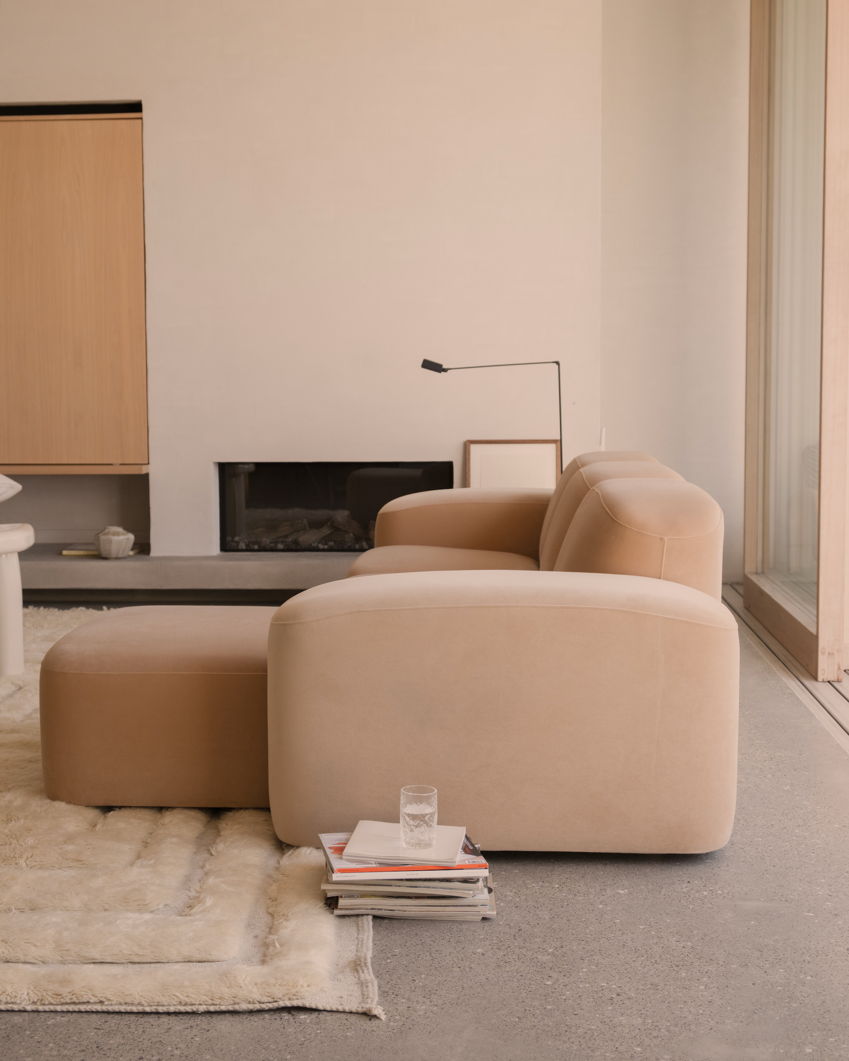 Muse 3 Seat Chaise Sofa - RHF