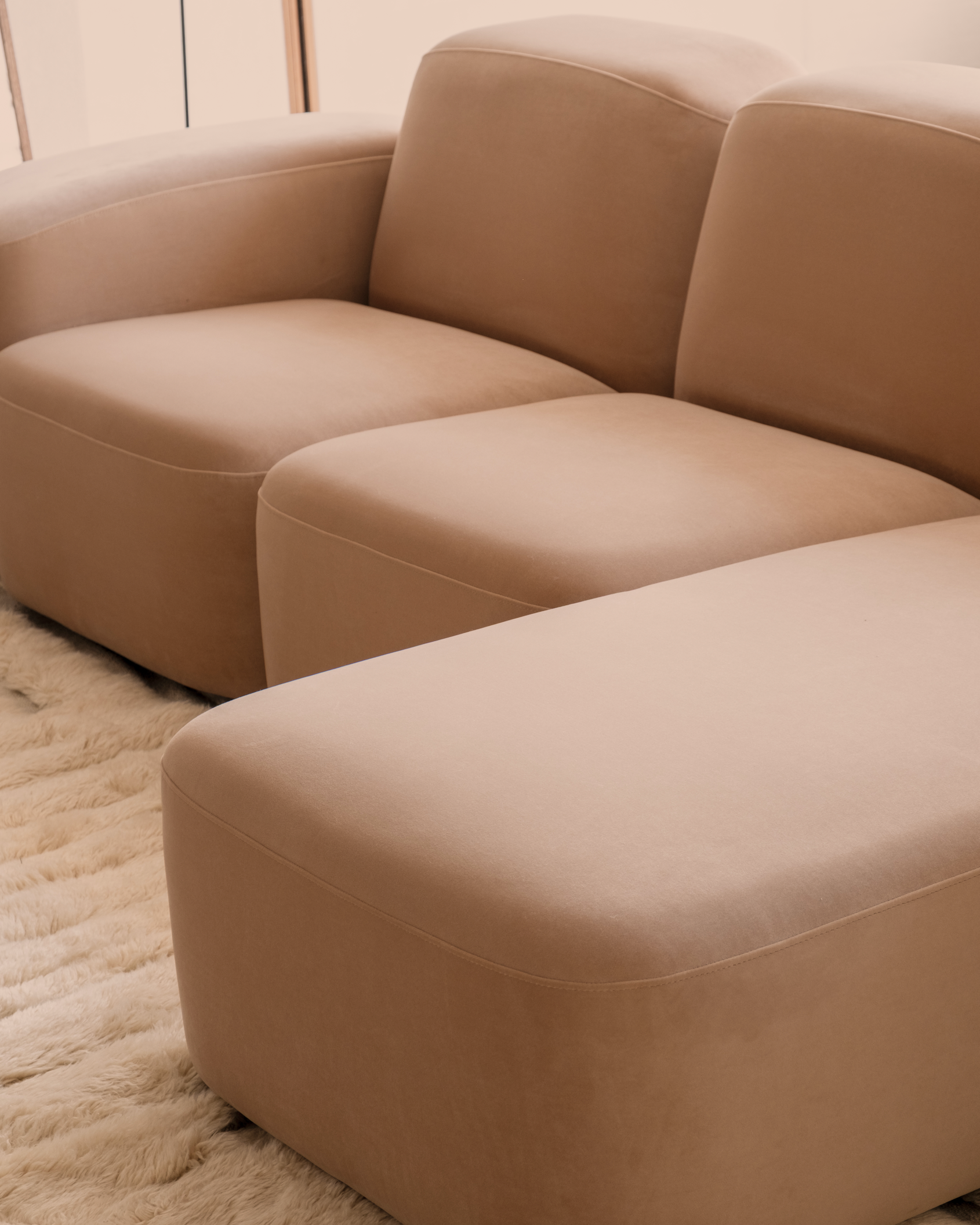Muse 3 Seat Chaise Sofa - RHF