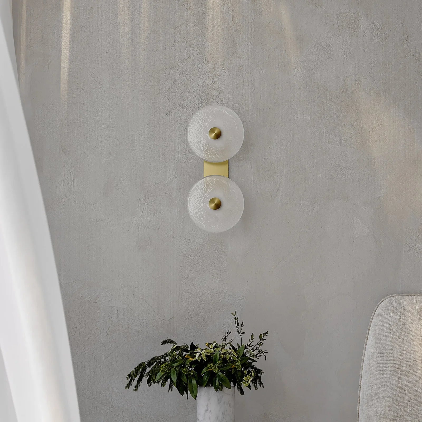 Coral Duo Wall - Frosted