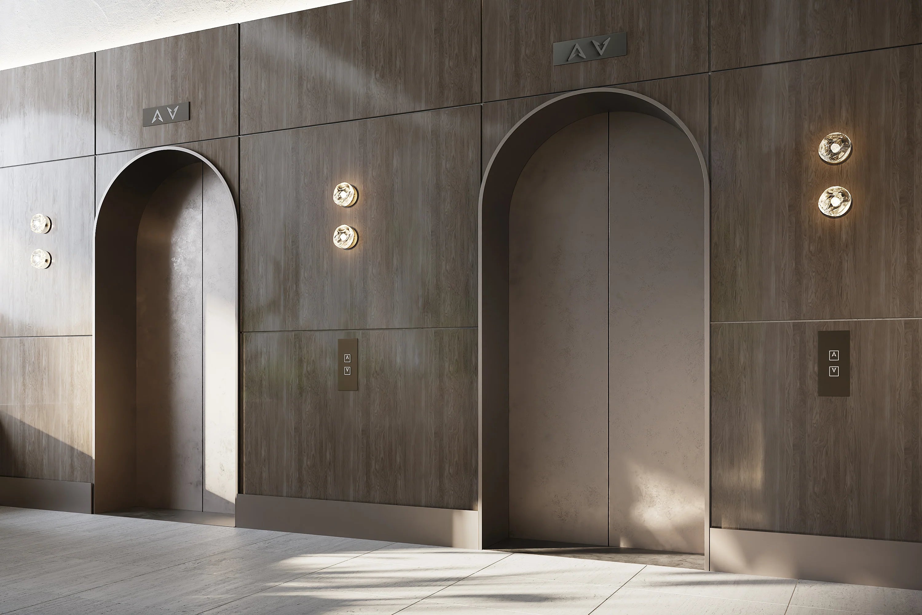 Flo Round Wall Light
