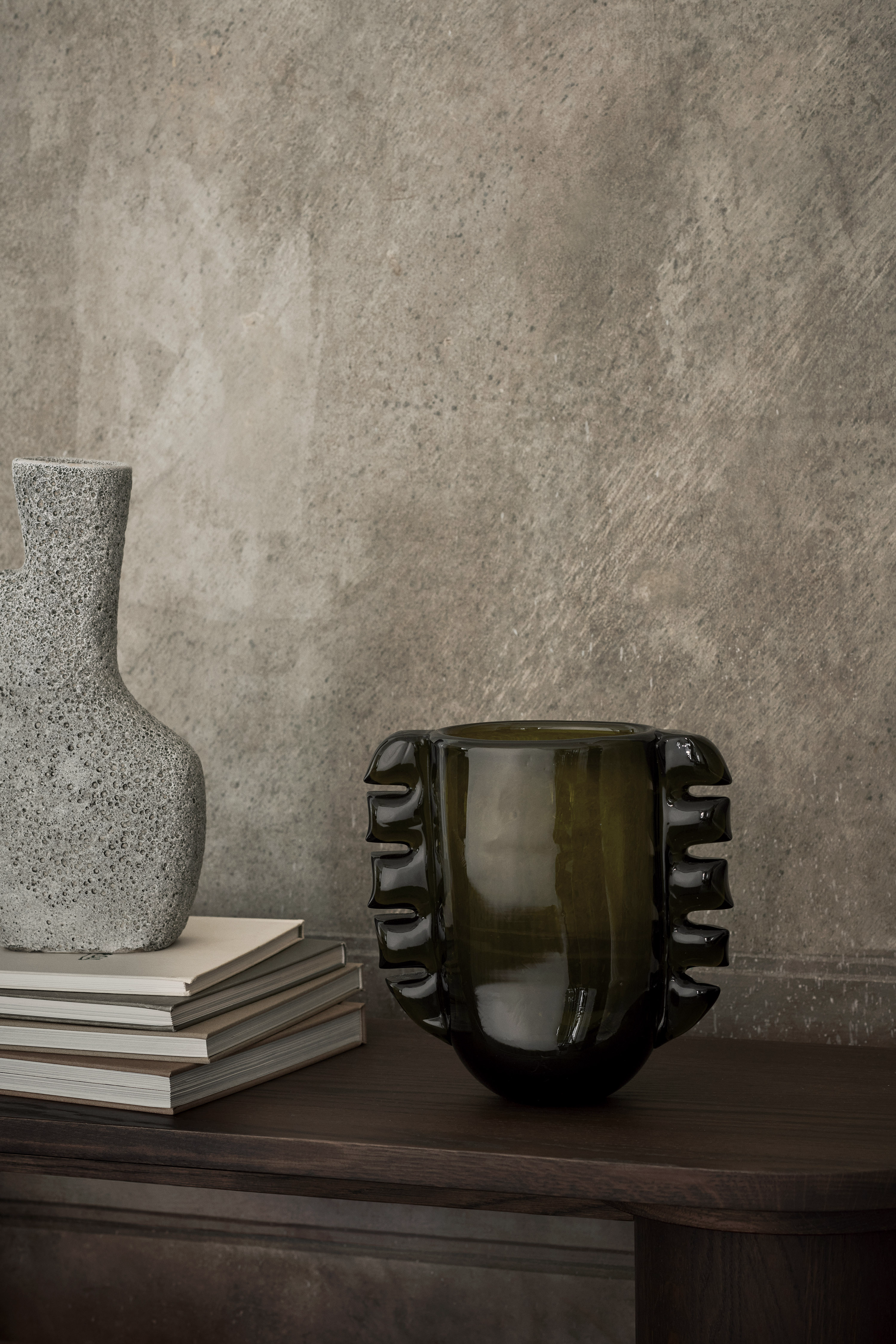 Alas Vase - Moss Green
