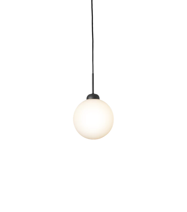 Apiales 1 Large - Satin Black / Opal