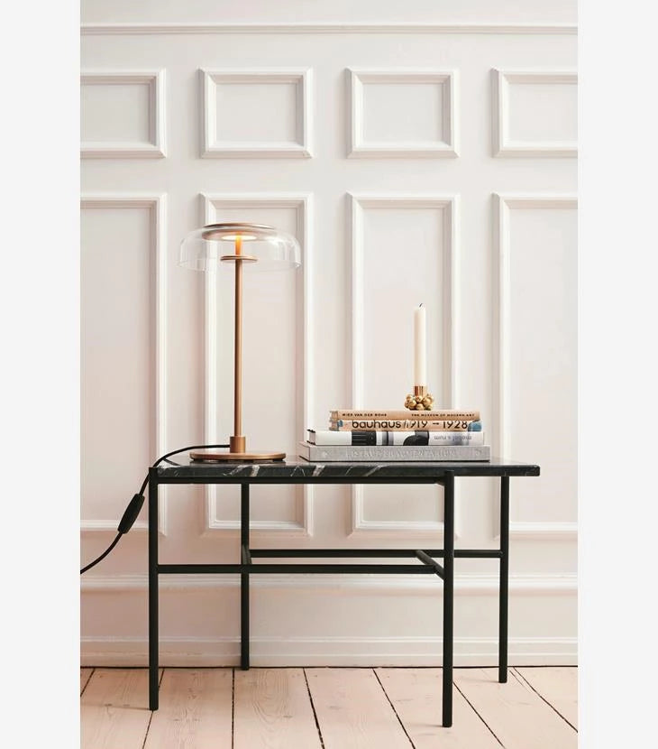 Blossi Table Lamp - Nordic Gold / Clear