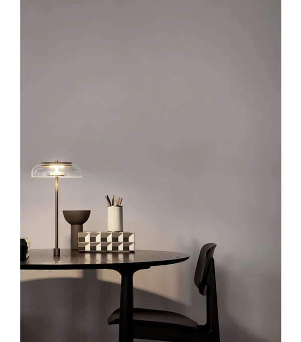 Blossi Table Set in - Nordic Gold / Clear