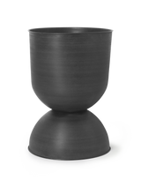 Hourglass Pot Large - Black