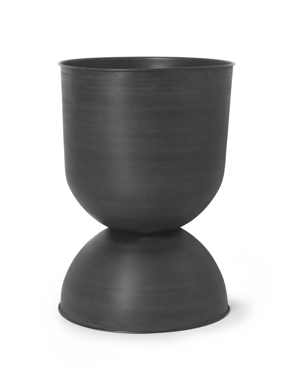 Hourglass Pot Large - Black