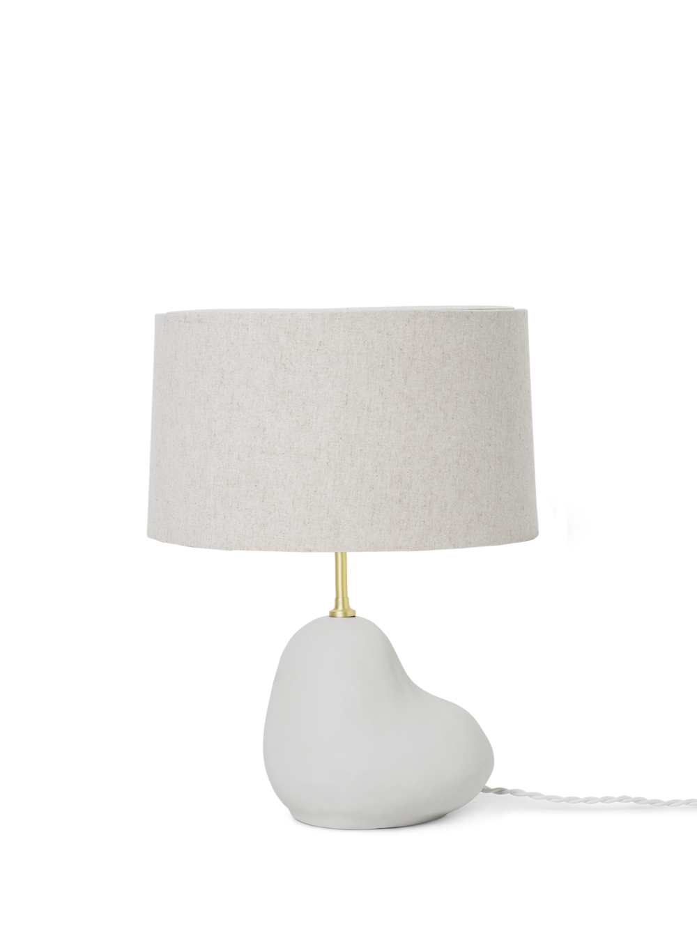 Hebe Lamp  Base Small - Off-White