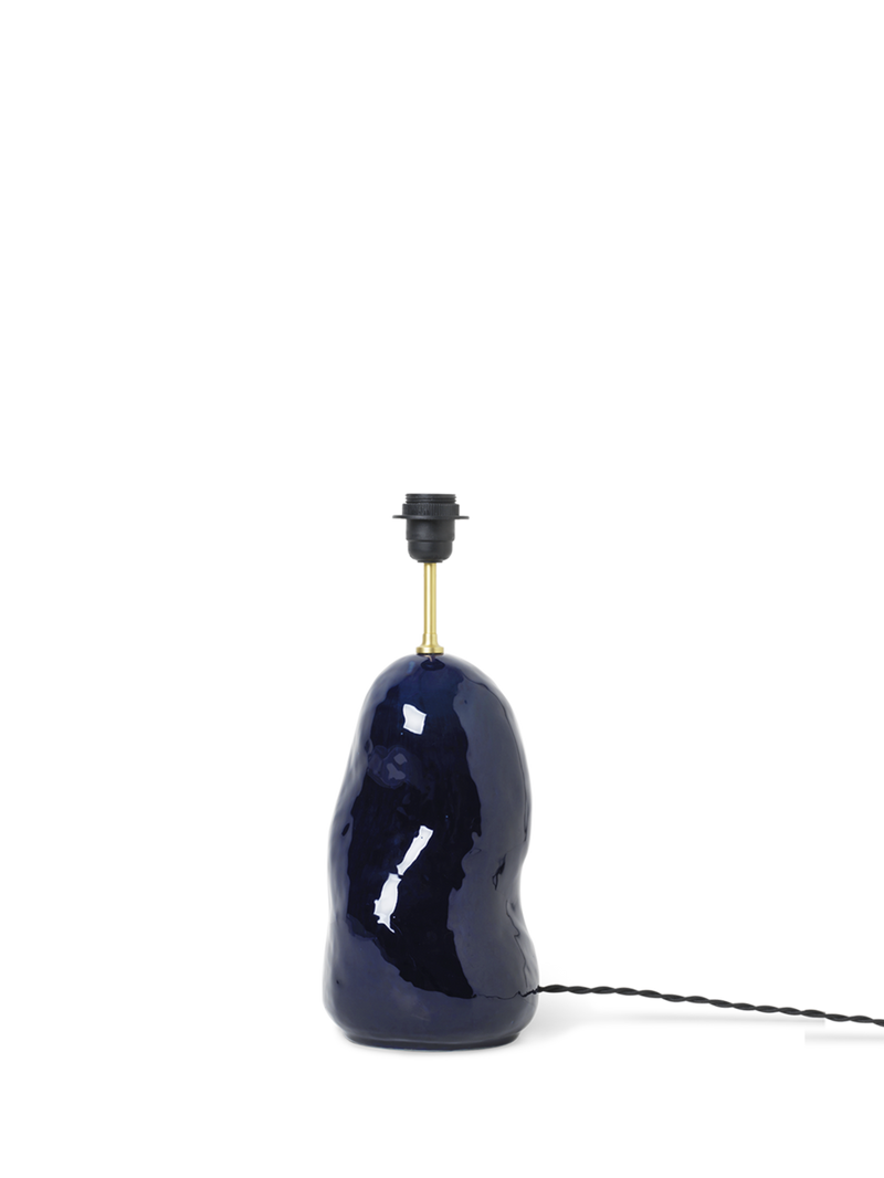 Hebe Lamp Base Medium - Deep Blue