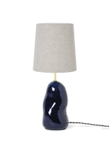 Hebe Lamp Base Medium - Deep Blue