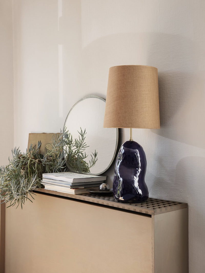 Hebe Lamp Base Medium - Deep Blue
