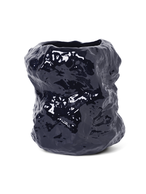 Tuck Vase - Blue
