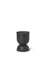 Hourglass Pot Extra Small - Black
