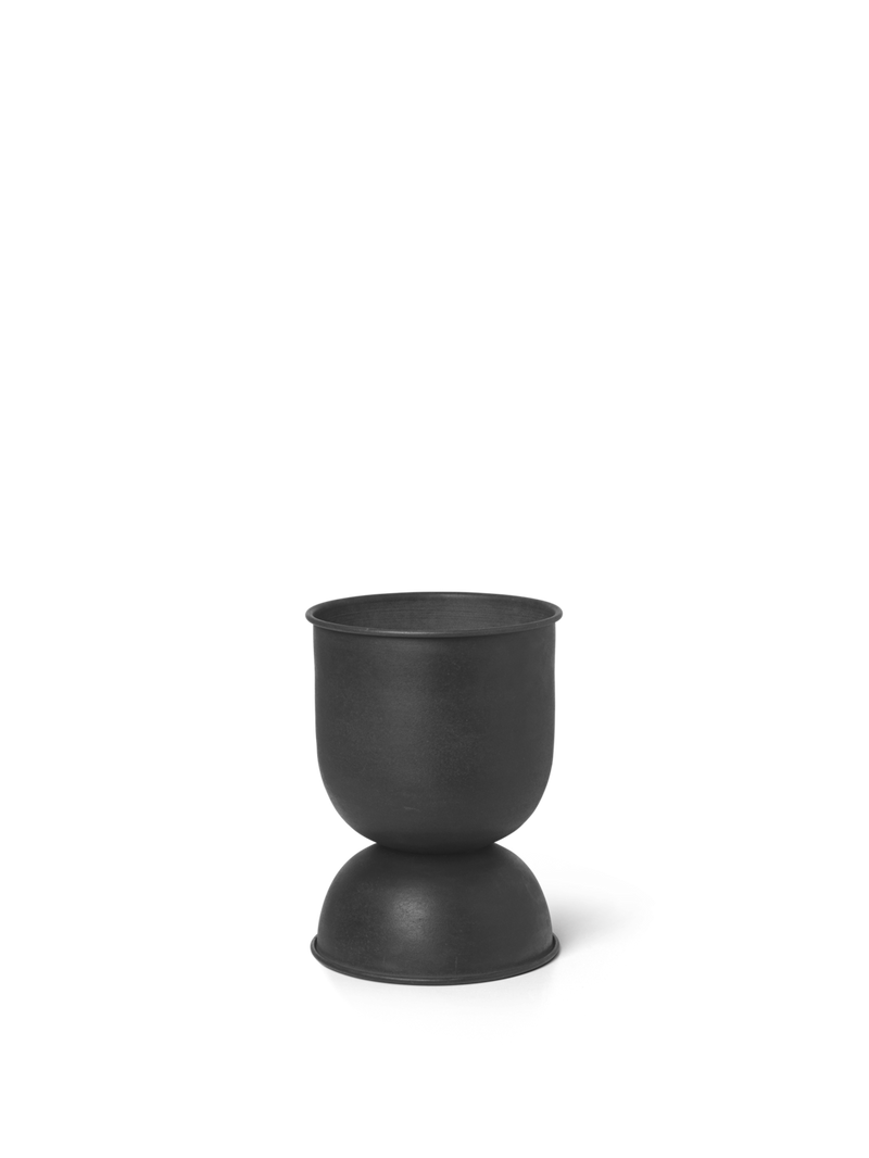 Hourglass Pot Extra Small - Black