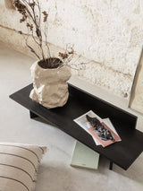 Berg Ceramic Sculpture - Low - Black