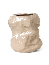 Tuck Vase - Cashmere