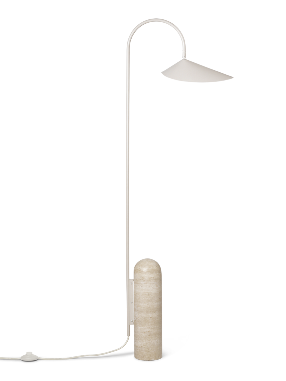 Arum Floor Lamp - Cashmere