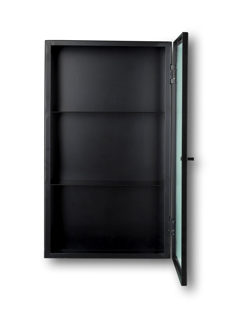 Haze Wall Cabinet - Black