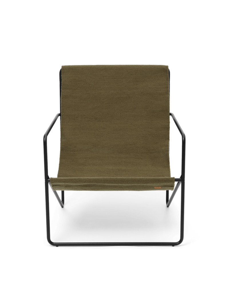 Desert Lounge Chair - Black/Olive